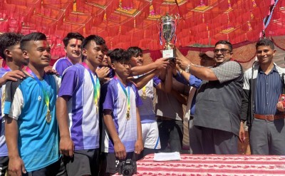  ‘जेनजी’ सहिद योगेन्द्र न्यौपाने स्मृति भलिबल प्रतियोगिताको उपाधि तीनपाटन ‘ए’लाई 